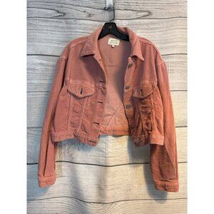 McGuire Shrunken Cropped Corduroy Jacket Size L